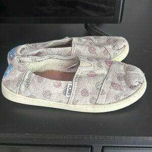 Girls Toms, christmas ornament sherpa lined
